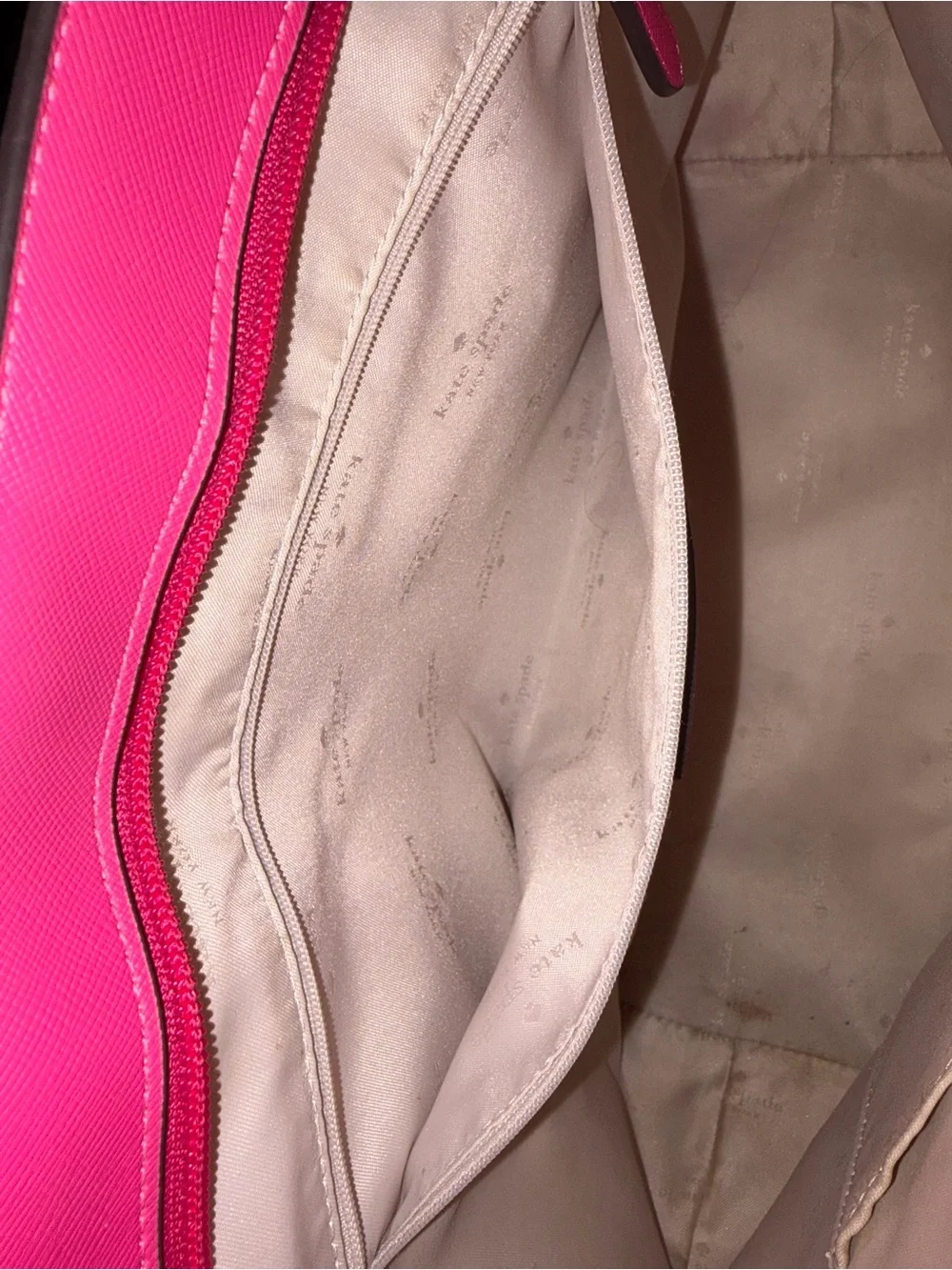 Kate Spade hot pink tote